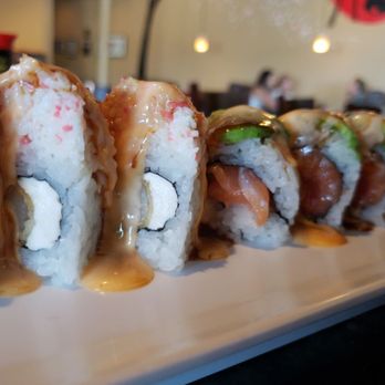 Hisui Sushi - Pink Lady Roll, Lambada Roll. - Japanese Near Me - Folsom, California Hisui Sushi - Pink Lady Roll, Lambada Roll. - Japanese Near Me - Folsom, California