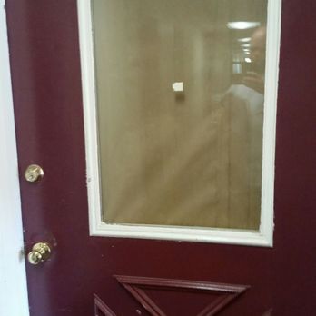 North Shore Lodge - Door to pool. If you can't see it, it doesn't need to be fixed, right? - Hotels Near Me - Grand Marais, Michigan