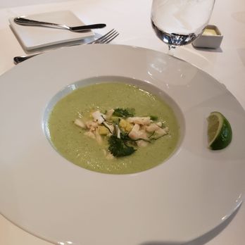 Bricks Restaurant & Wine Bar - Cucumber gazpacho - New American Near Me - Reno, Nevada