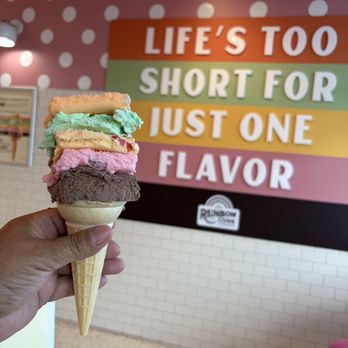 The Original Rainbow Cone - Ice Cream & Frozen Yogurt Near Me - Orlando, Florida