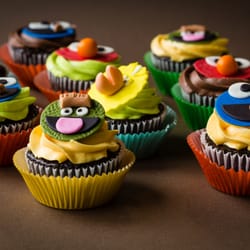 Sesame Street cupcakes