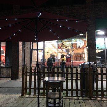 Ajeen - this is the view from the outdoor seating! - Middle Eastern Near Me - Boston, Massachusetts