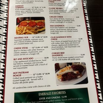 Emerald Island Grill - Menu - American Near Me - Henderson, Nevada