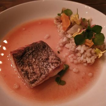 3rd Cousin - Sea bass (restaurant week 2022) - New American Near Me - San Francisco, California 3rd Cousin - Sea bass (restaurant week 2022) - New American Near Me - San Francisco, California