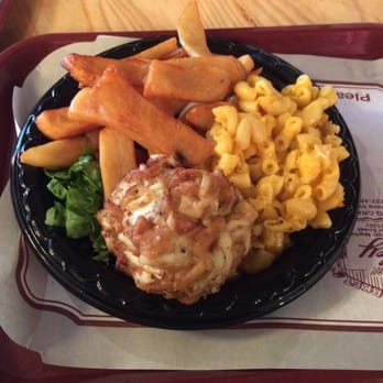Faidley's Seafood - Lump crab cake platter - Seafood Markets Near Me - Baltimore, Maryland Faidley's Seafood - Lump crab cake platter - Seafood Markets Near Me - Baltimore, Maryland