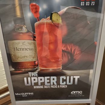 AMC Montclair Place 12 - The Drink "The Upper Cut" - Cinema Near Me - Montclair, California AMC Montclair Place 12 - The Drink "The Upper Cut" - Cinema Near Me - Montclair, California