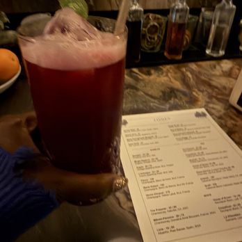 Linden - Spicy margarita mocktail - New American Near Me - Los Angeles, California