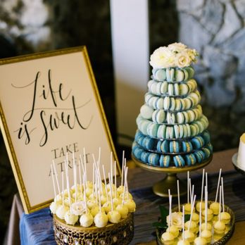 Cakes By Felicitations - French Macarons are a popular wedding dessert. - Desserts Near Me - Friday Harbor, Washington Cakes By Felicitations - French Macarons are a popular wedding dessert. - Desserts Near Me - Friday Harbor, Washington