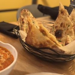 Cumin Kitchen - Fine Indian Cuisine - Garlic naan