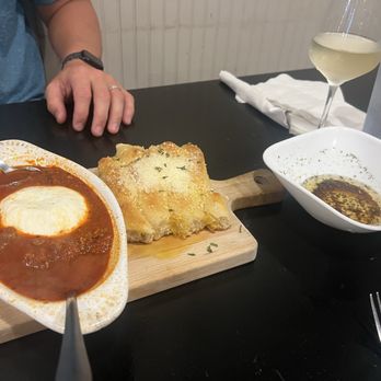 Fatto A Mano - Burrata bolognese appetizer - Italian Near Me - North Fort Myers, Florida Fatto A Mano - Burrata bolognese appetizer - Italian Near Me - North Fort Myers, Florida