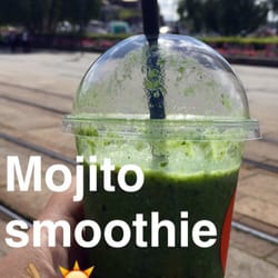 Lett - Denne mojito smoothie kan virkelig anbefales!