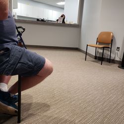 Associates in Neurology - This is the waiting room. Very nice girl at the desk.