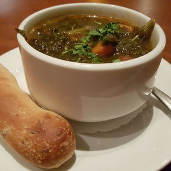 Seasons 52 - Chorizo and Kale soup. Yummy! - Seafood Near Me - Birmingham, Alabama Seasons 52 - Chorizo and Kale soup. Yummy! - Seafood Near Me - Birmingham, Alabama