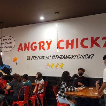 Angry Chickz - View inside - Chicken Shop Near Me - San Jose, California Angry Chickz - View inside - Chicken Shop Near Me - San Jose, California
