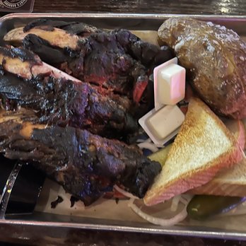 Riscky's BBQ - All you can eat beef ribs with baked potato - Barbeque Near Me - Fort Worth, Texas Riscky's BBQ - All you can eat beef ribs with baked potato - Barbeque Near Me - Fort Worth, Texas