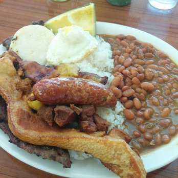 La Pollera Colorada - Amazing "mountain combo". Everything was delicious - Colombian Near Me - Clearwater, Florida La Pollera Colorada - Amazing "mountain combo". Everything was delicious - Colombian Near Me - Clearwater, Florida