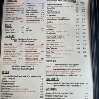 Trattoria Napoli - Menu - Pizza Near Me - Union City, New Jersey Trattoria Napoli - Menu - Pizza Near Me - Union City, New Jersey