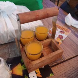 Emergency Snack Bar - Passion fruit shots....on the house