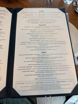 Menu photo 5 Ray's Boathouse Seattle, WA