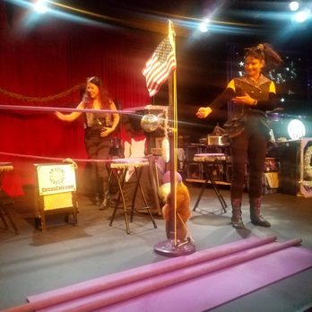 MOXIE Theatre - Adorable groundhog raising the American Flag - Performing Arts Near Me - San Diego, California