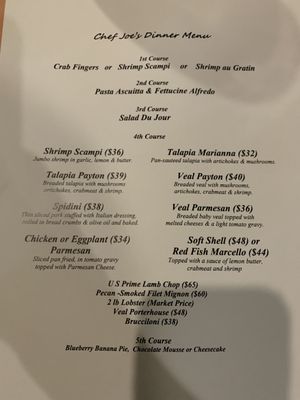 Menu photo 3 Impastato's Restaurant Metairie, LA Menu photo 3 Impastato's Restaurant Metairie, LA