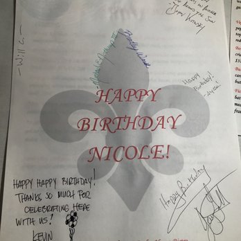Parlor House Bistro - Birthday card - New American Near Me - Dunedin, Florida Parlor House Bistro - Birthday card - New American Near Me - Dunedin, Florida