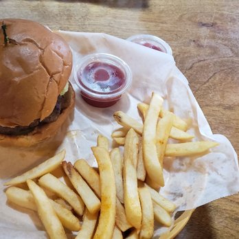 Eagle Creek Brewing - a burger and french fries - Breweries Near Me - Statesboro, Georgia Eagle Creek Brewing - a burger and french fries - Breweries Near Me - Statesboro, Georgia
