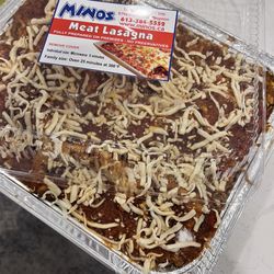 Mino's Takeout West - Moldy Lasagna