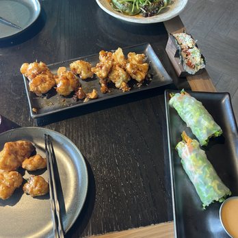 PLANTA Queen Coconut Grove - Fire cracker wings, SPICY TUNA hand roll, SUMMER ROLLS - Sushi Bars Near Me - Coconut Grove, Florida