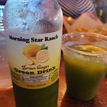 The Yellow Deli - Lemon Ginger Green Drink - Delis Near Me - Valley Center, California