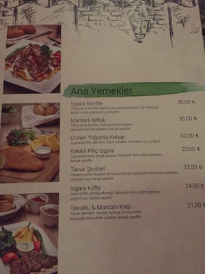 Menu photo 7 Cafe Crown Istanbul, 34