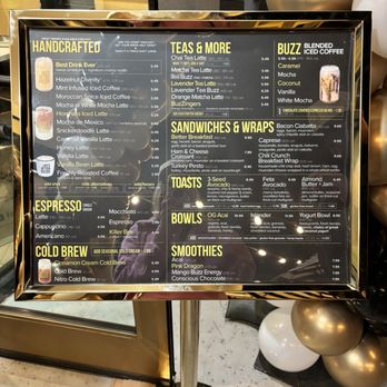 Better Buzz Coffee - Menu - Coffee & Tea Near Me - Queen Creek, Arizona