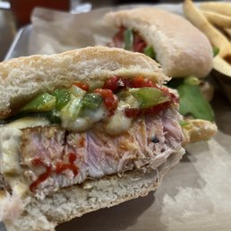 Tuna sandwich. Tuna sandwich.