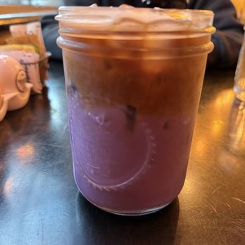 Breakfast Republic - Iced Ube Latte - Breakfast & Brunch Near Me - San Diego, California
