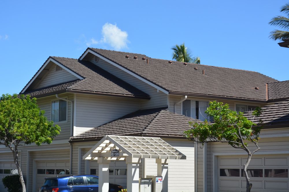 Slide of Aluminum Shake Roofing