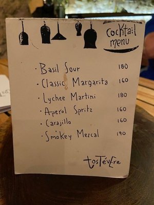 Menu photo 8 Tostevere San Miguel de Allende, GUA