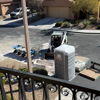 Nevada Turf Installers - DURING: PORT-O-POTTY WAS BROUGHT - Artificial Turf Near Me - Las Vegas, Nevada Nevada Turf Installers - DURING: PORT-O-POTTY WAS BROUGHT - Artificial Turf Near Me - Las Vegas, Nevada