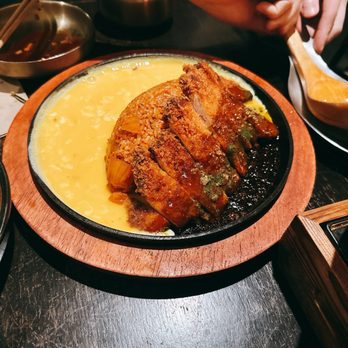 Sam Sunny - Kimchi Fried Rice w/ Chicken Katsu - Korean Near Me - New York, New York Sam Sunny - Kimchi Fried Rice w/ Chicken Katsu - Korean Near Me - New York, New York