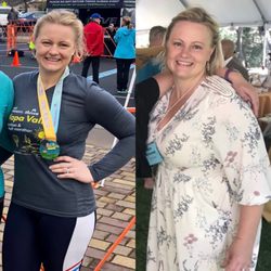 Uplifted Fitness - One of our clients that lost 50 lbs!