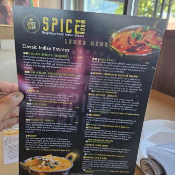 Spice Room - Lunch menu - Indian Near Me - Arvada, Colorado Spice Room - Lunch menu - Indian Near Me - Arvada, Colorado