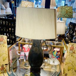 One of our lamps, restored.