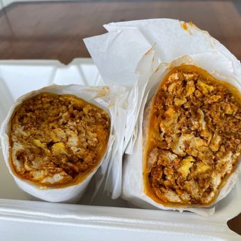 Cilantro Mexican Grill - Burrito cut in half - Mexican Near Me - North Hollywood, California Cilantro Mexican Grill - Burrito cut in half - Mexican Near Me - North Hollywood, California