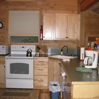 Deep Forest Cabins - Fully stocked and functional kitchen - Guest Houses Near Me - Ashford, Washington