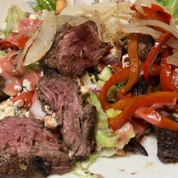 The Fire Restaurant - steak salad $18 - Steakhouses Near Me - Winter Haven, Florida The Fire Restaurant - steak salad $18 - Steakhouses Near Me - Winter Haven, Florida