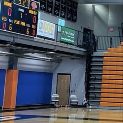 Hagerty Family Events Center - Side of basketball court