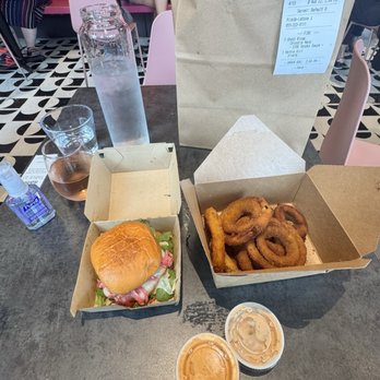 Ghostburger - Barbie Girl and onion Ghost Rings - American Near Me - Washington, DC, District of Columbia Ghostburger - Barbie Girl and onion Ghost Rings - American Near Me - Washington, DC, District of Columbia