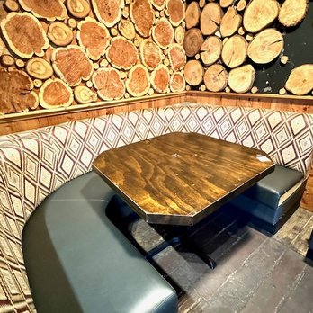 Kamp - Inside the cabin section. - Bars Near Me - Houston, Texas Kamp - Inside the cabin section. - Bars Near Me - Houston, Texas