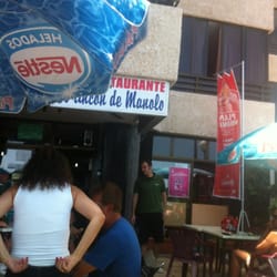 El Rincon De Manolo - En medio de una playa urbana , lejps de los turistas. Buen pescado en buena compañia