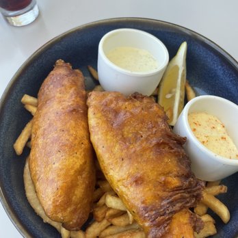 Mala Ocean Tavern - Fish n chips w/ artichoke tartar - Seafood Near Me - Lahaina, Hawaii Mala Ocean Tavern - Fish n chips w/ artichoke tartar - Seafood Near Me - Lahaina, Hawaii