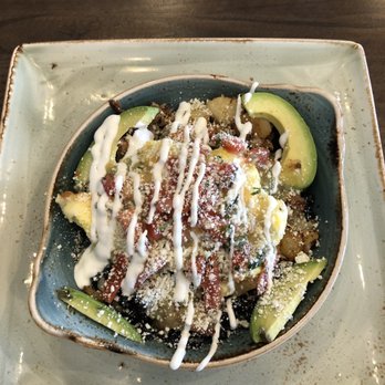 First Watch - The Carnitas Burrito 'bowl' style without picked onion. Delicious! - Breakfast & Brunch Near Me - Jacksonville Beach, Florida First Watch - The Carnitas Burrito 'bowl' style without picked onion. Delicious! - Breakfast & Brunch Near Me - Jacksonville Beach, Florida